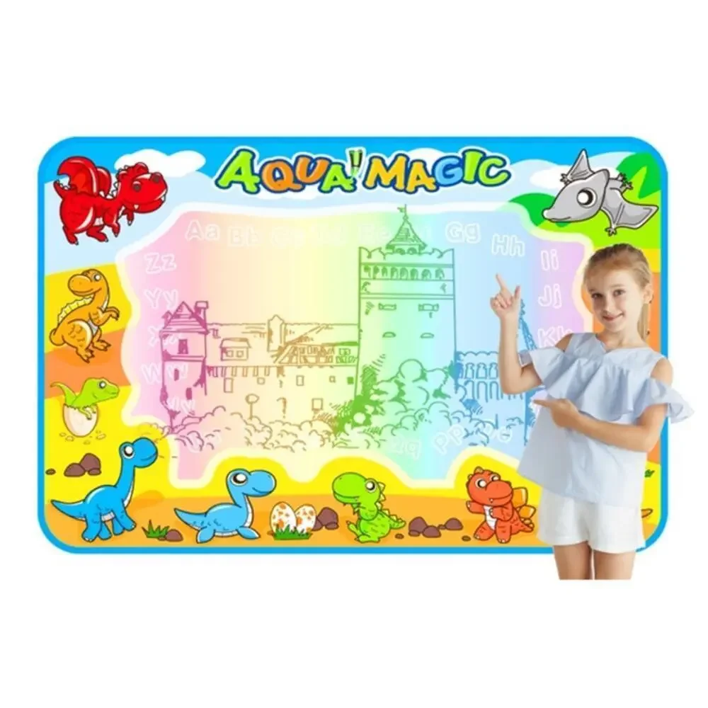 Magic Water Drawing Mat Coloring Doodle Montessori Toys Kids
